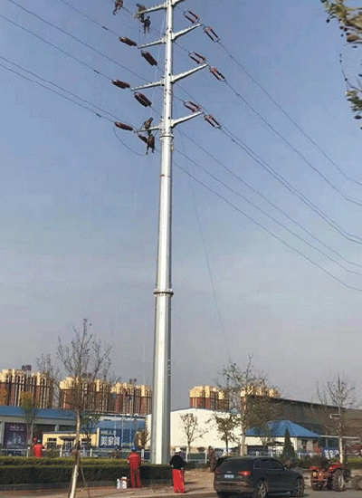 订购电力钢杆